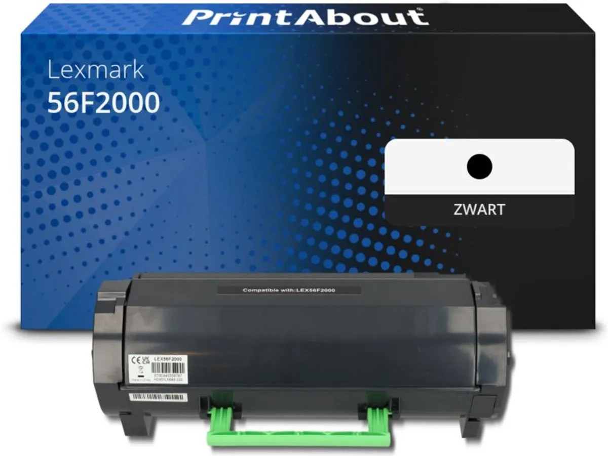 PrintAbout Lexmark 56F2000 Toner Zwart