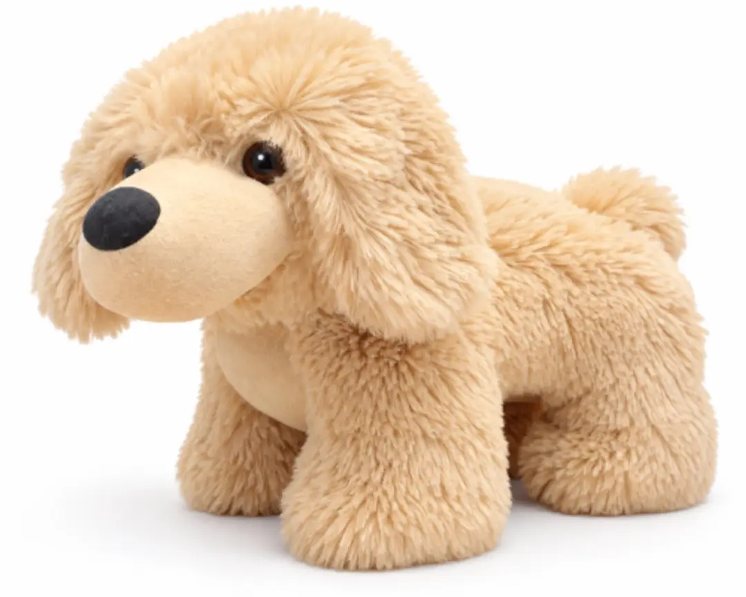 Teckel (Beige) Pluche Knuffel Hond 23 cm