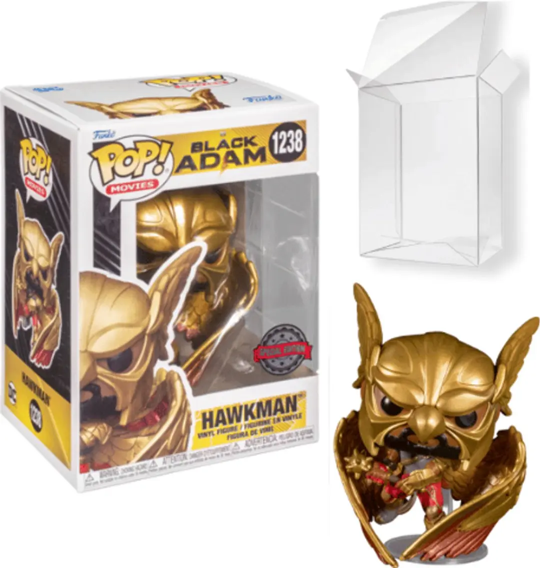 Funko Pop! Black Adam Hawkman #1238 Special Edition - afbeelding 5 van 5