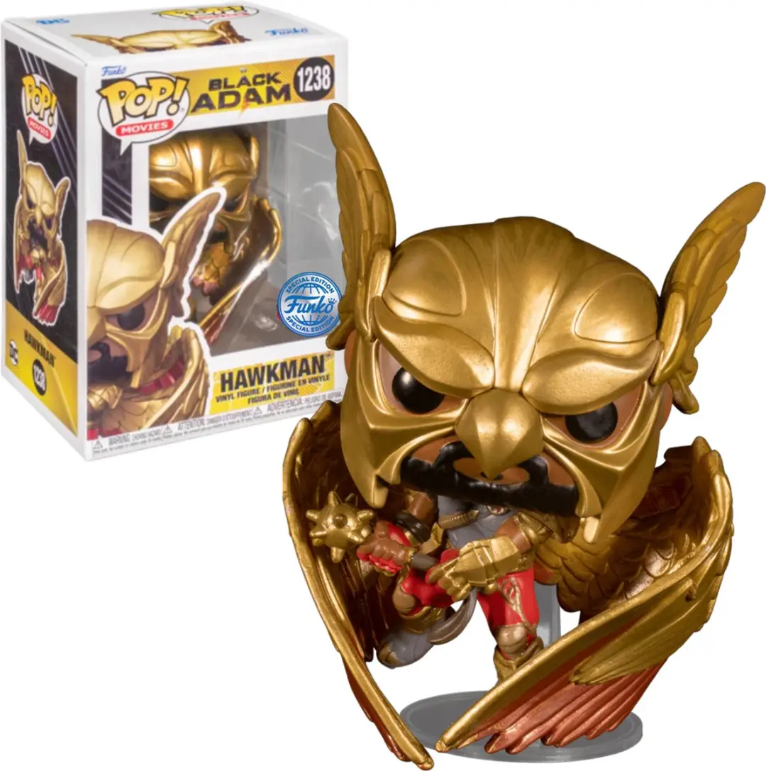 Funko Pop! Black Adam Hawkman #1238 Special Edition - afbeelding 3 van 5