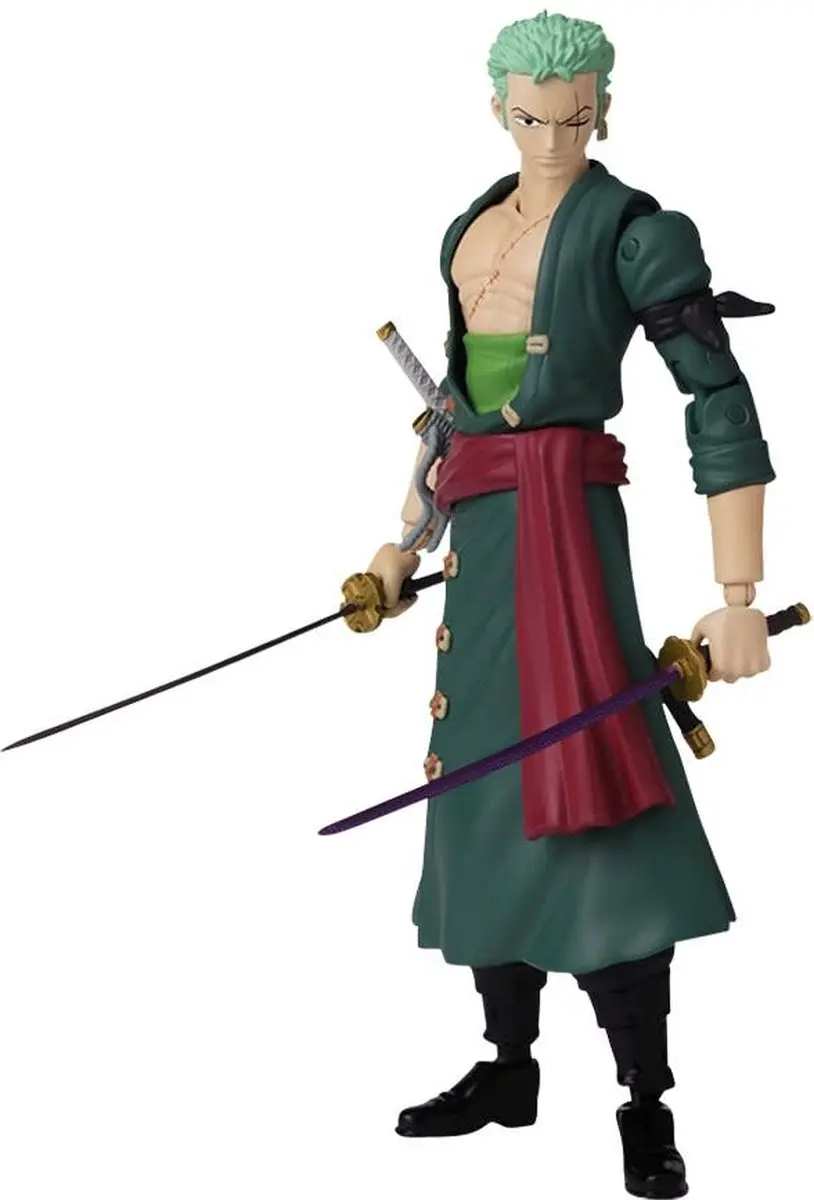 Bandai One Piece - Set van 3 Figuren: Roronoa Zoro, Monkey D. Luffy, Sanji - afbeelding 2 van 6