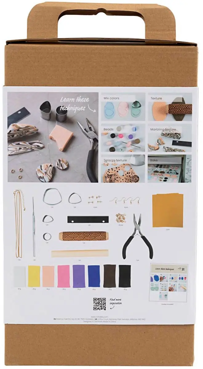 Creativ Company Starter Hobbyset Sieraden Klei - 9 stuks - afbeelding 2 van 5