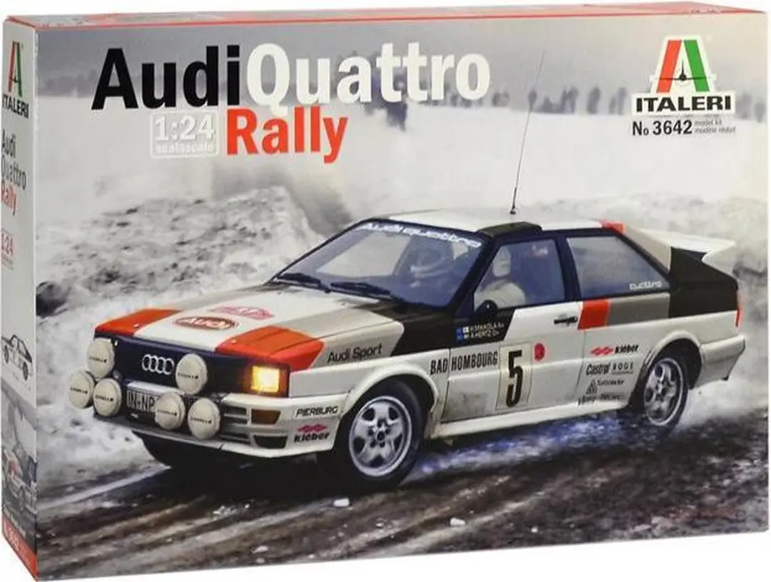 Italeri 3642 Audi Quattro Rally bouwpakket