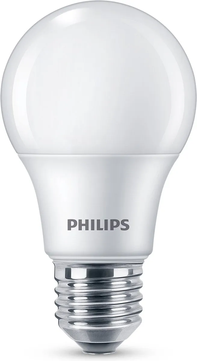 Philips LED Lamp Mat 8W E27 Warmwit - 2 Stuks
