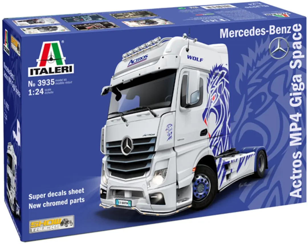 Italeri Modelbouwpakket Vrachtwagens