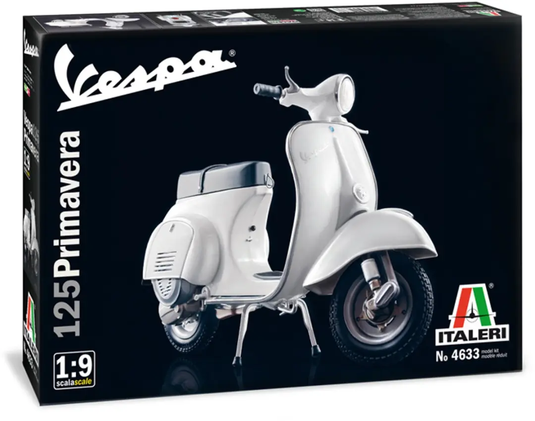 Italeri 4633 Vespa 125 Primavera 1:9