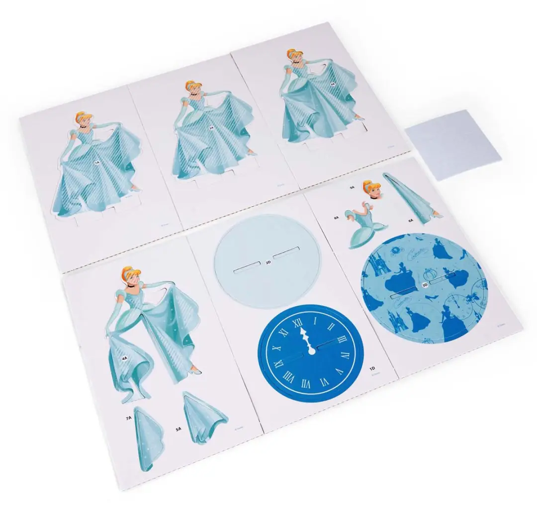 Disney Assepoester Maak Je Eigen 3D Figuur - 12 Onderdelen - afbeelding 5 van 5