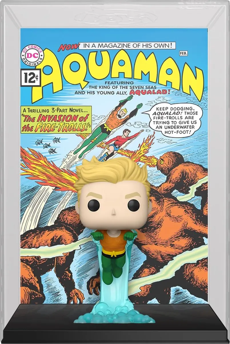 Funko POP! Comic Cover Aquaman - 9cm Verzamelfiguur - afbeelding 2 van 4