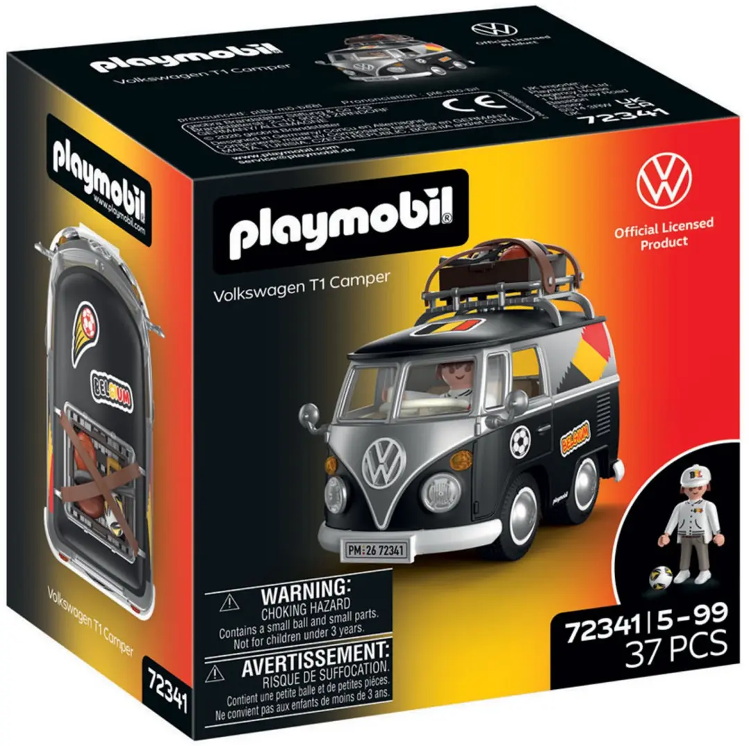 Playmobil Cars VW T1 Camper BE Editie