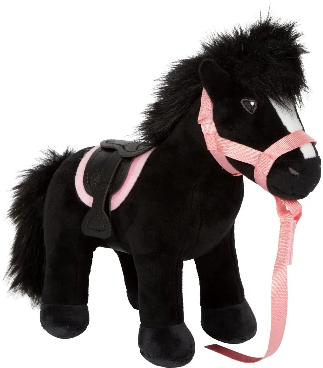 Small Foot Pluchen Speelgoed Paard met Zadel en Halter
