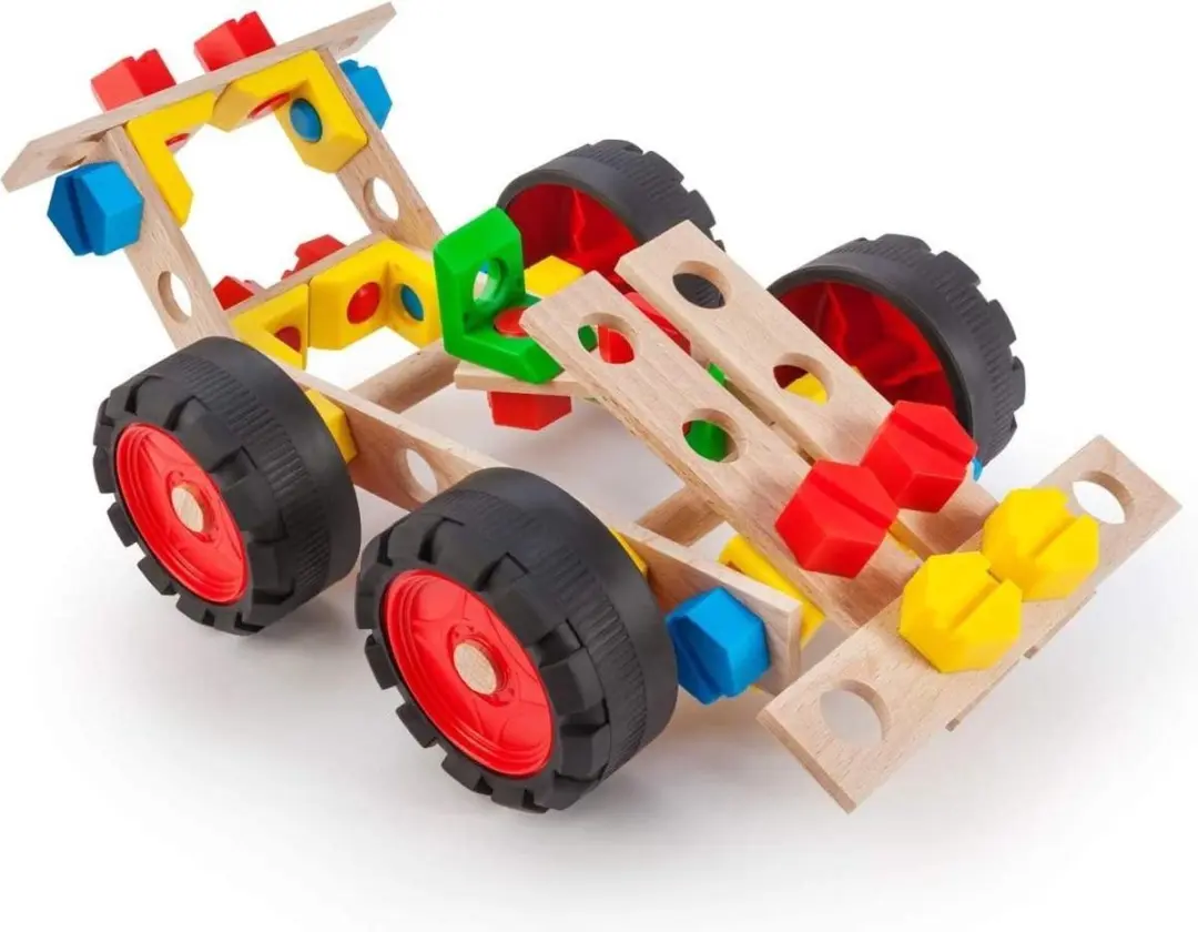 Alexander Toys Constructor Junior Race Auto - 55 onderdelen - afbeelding 2 van 6