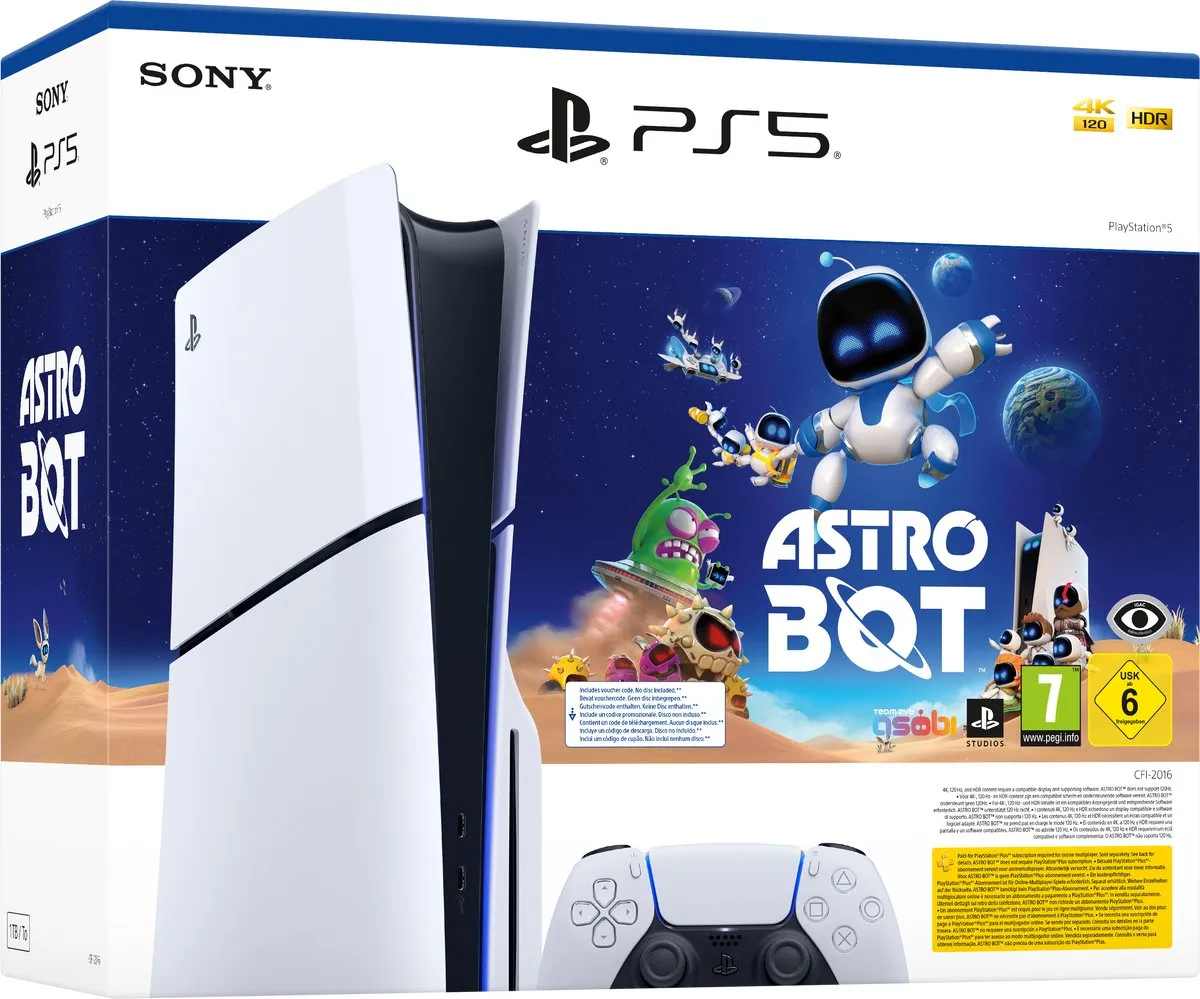 PlayStation 5 - Slim Disc Edition - Astro Bot bundel