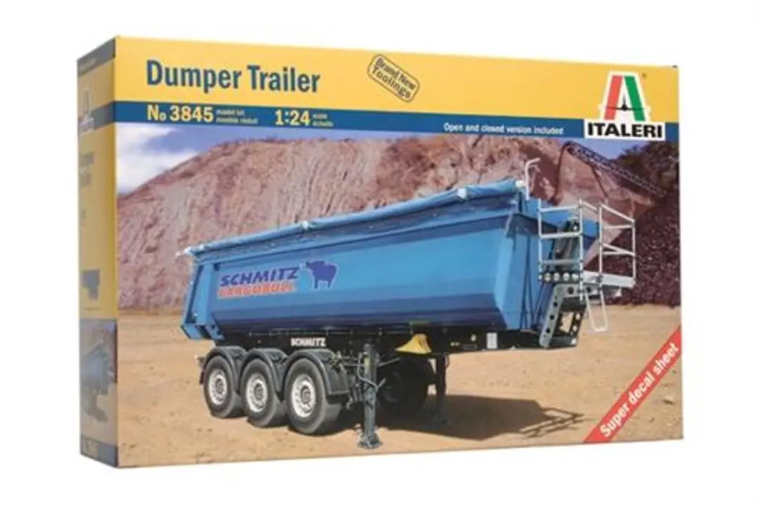 Italeri 3845 Dump-trailer Vrachtwagen 1:24