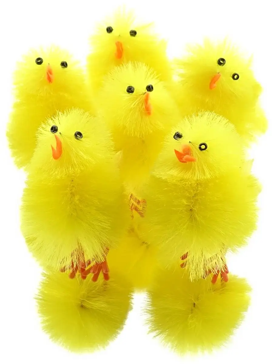 Kaemingk Kuikens Chenille - 6 Stuks - 6,5cm - afbeelding 2 van 2