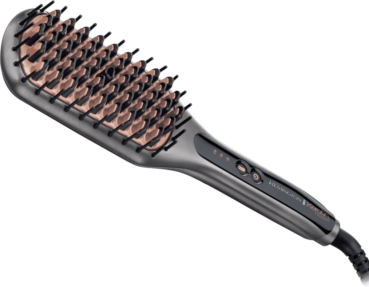 Remington CB7480 Keratin Protect Stijlborstel - Zilvergrijs