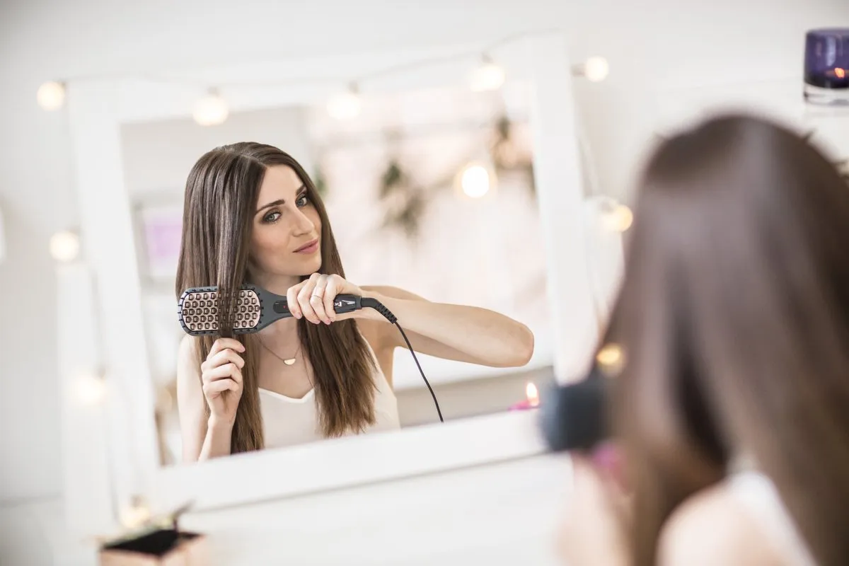 Remington CB7480 Keratin Protect Stijlborstel - Zilvergrijs