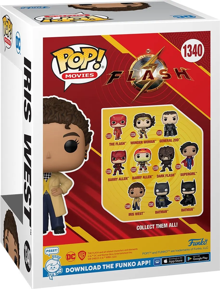 Funko POP! The Flash Iris West - 9 cm Verzamelfiguur - afbeelding 4 van 6