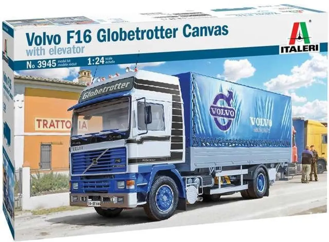 Italeri 3945 Volvo F16 Globetrotter vrachtwagen bouwpakket