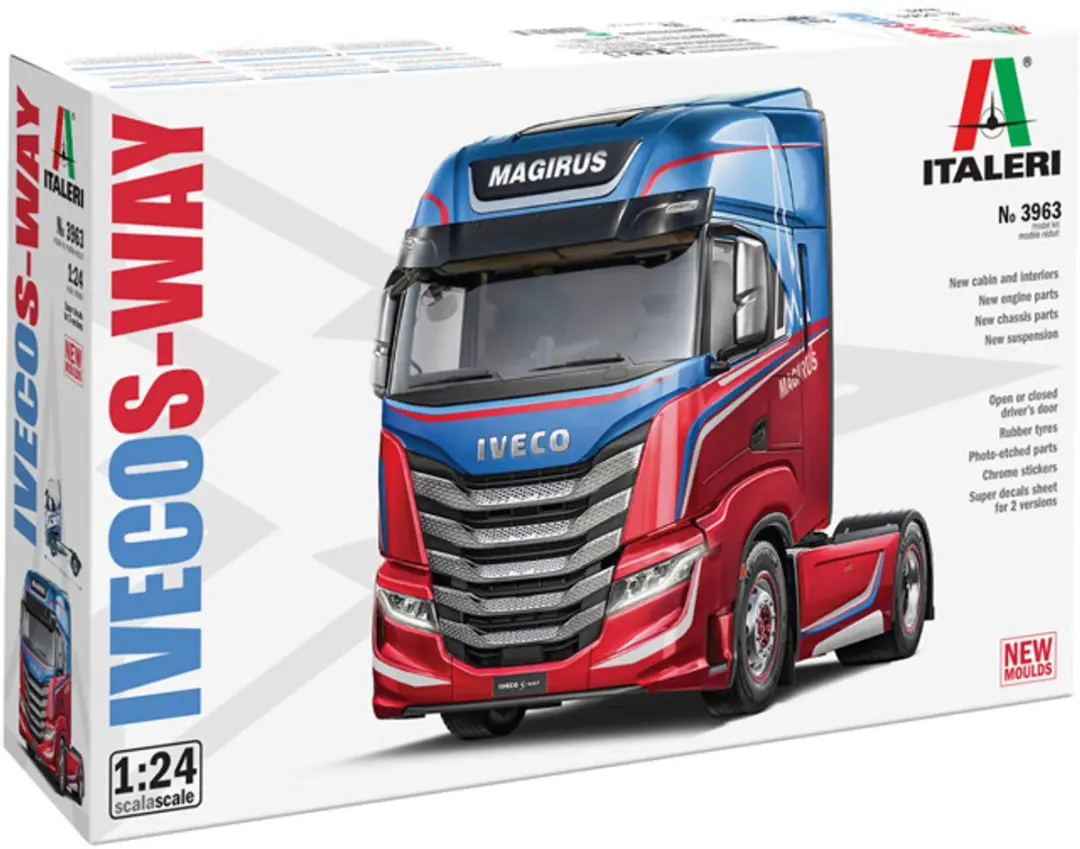 Italeri Modelbouwpakket Vrachtwagens