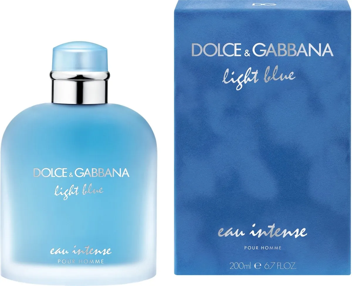 Dolce & Gabbana Light Blue Homme Eau de Parfum Intense 200ml