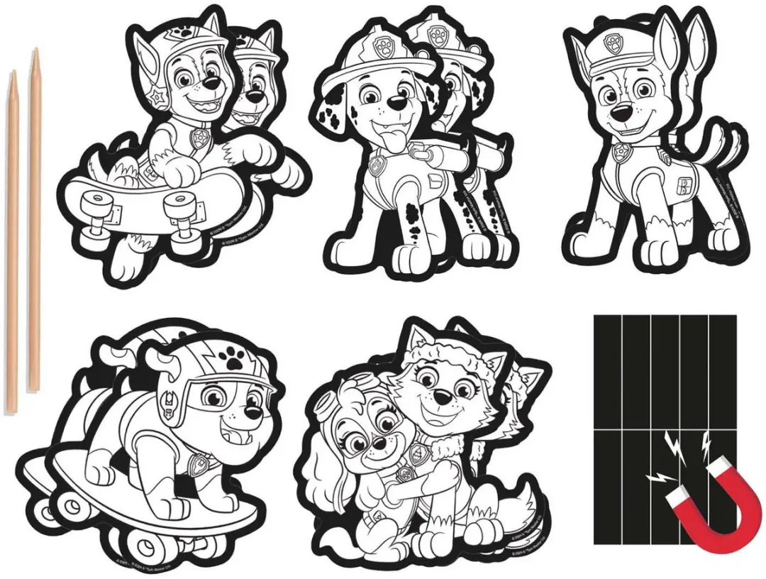 PAW Patrol Krasmagneten