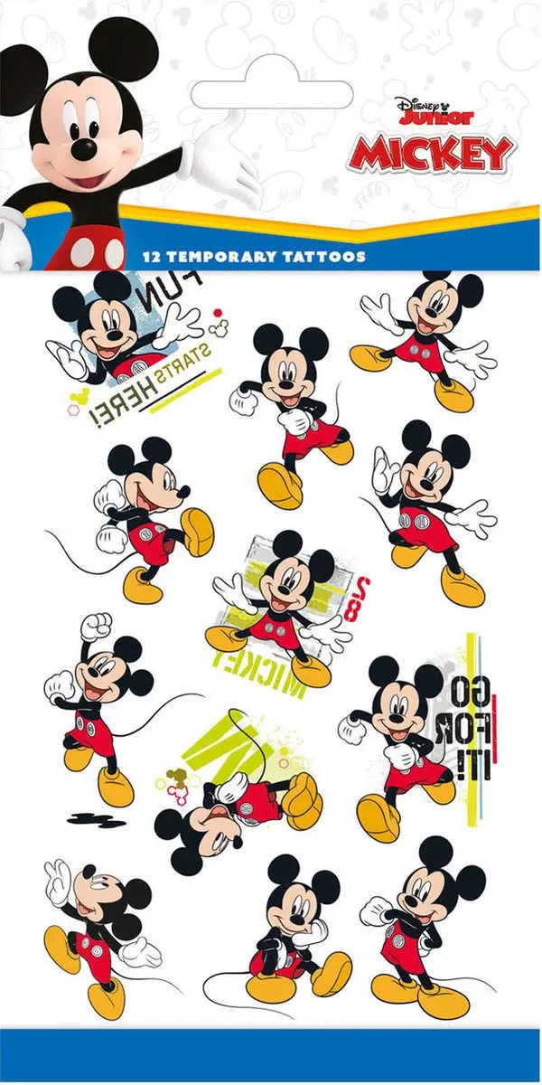 Totum Disney Mickey Mouse Tatoeages