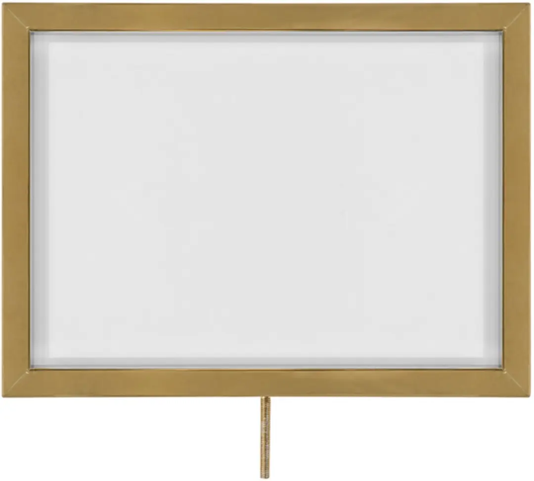 IVOL Posterframe voor afzetpaal met koord