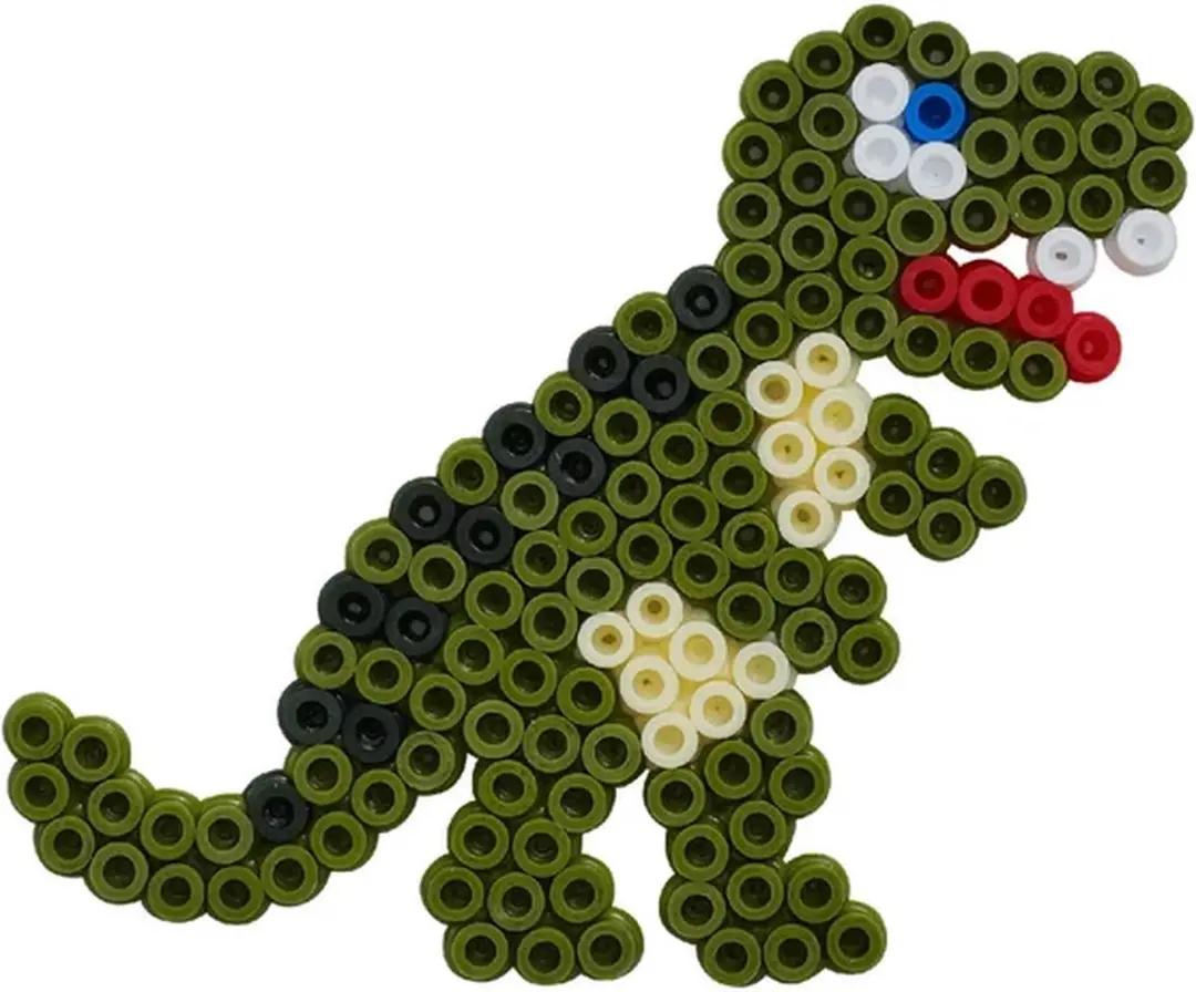 Hama Strijkkralen Set Groot Dino - 1100 stuks - afbeelding 6 van 6