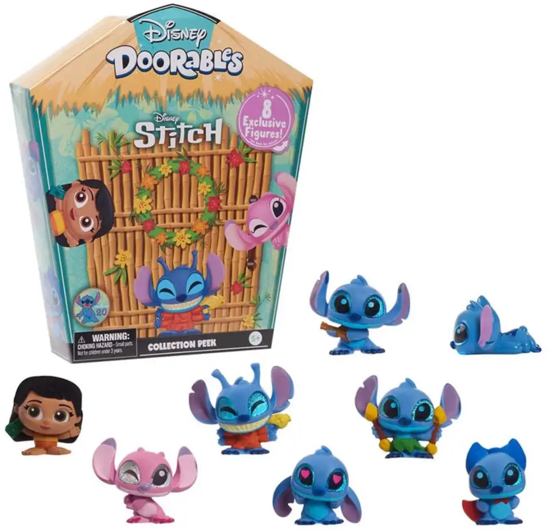 Just Play Disney Doorables Stitch Verrassingsfiguur - afbeelding 4 van 6