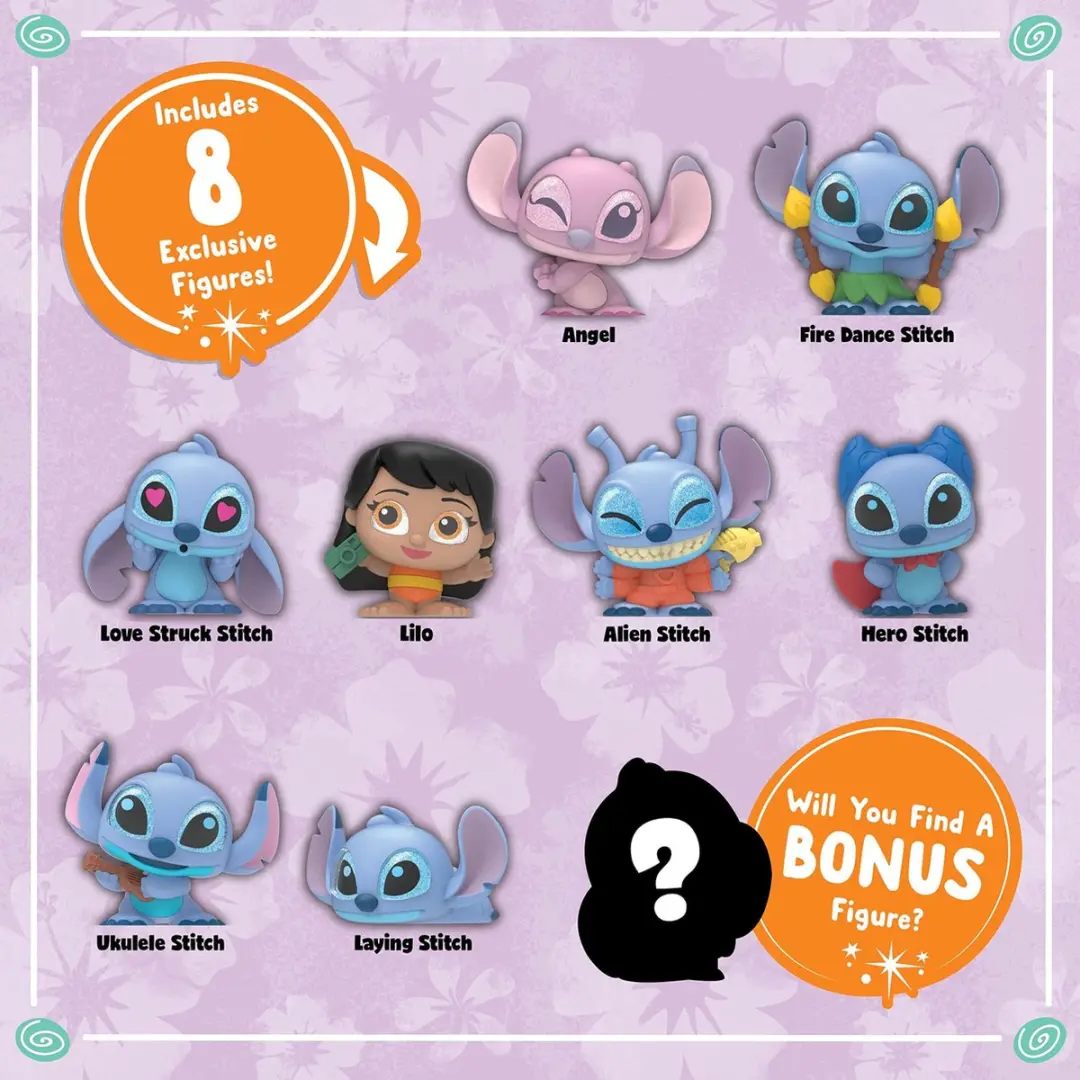 Just Play Disney Doorables Stitch Verrassingsfiguur - afbeelding 3 van 6