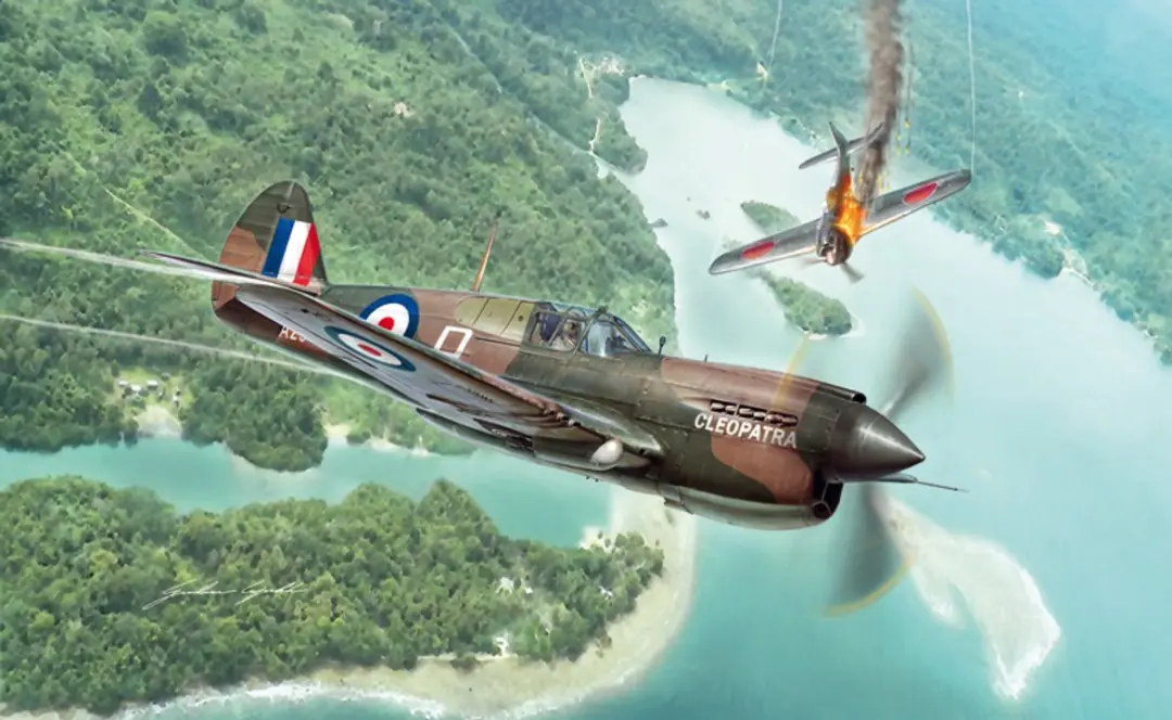 Italeri P-40E/K Kittyhawk 1:48 Modelbouwkit