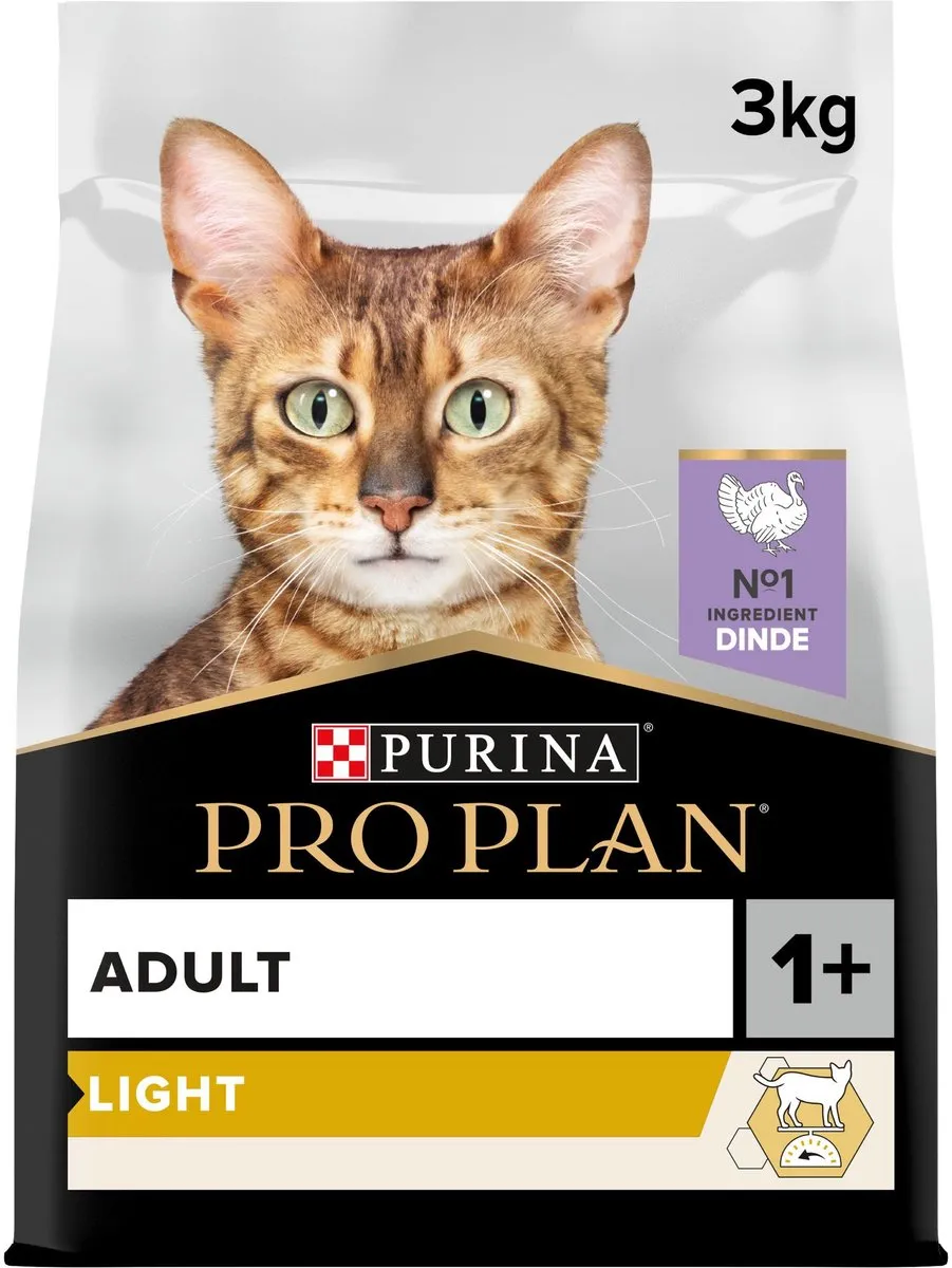 Pro Plan Adult Light Kalkoen Kattenvoer 3kg