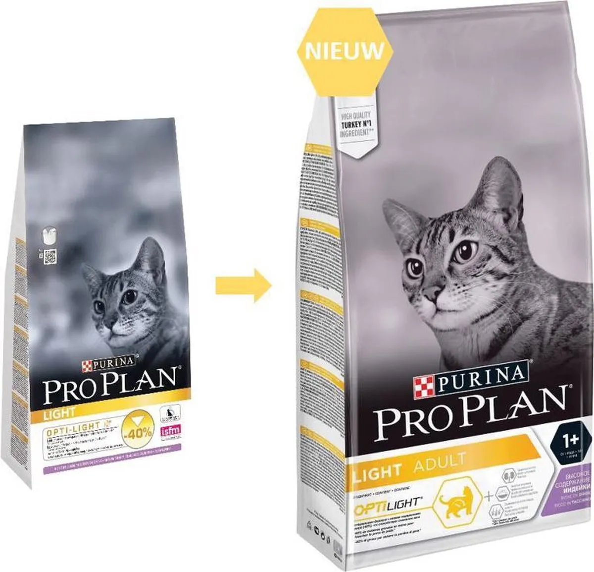 Pro Plan Adult Light Kalkoen Kattenvoer 3kg