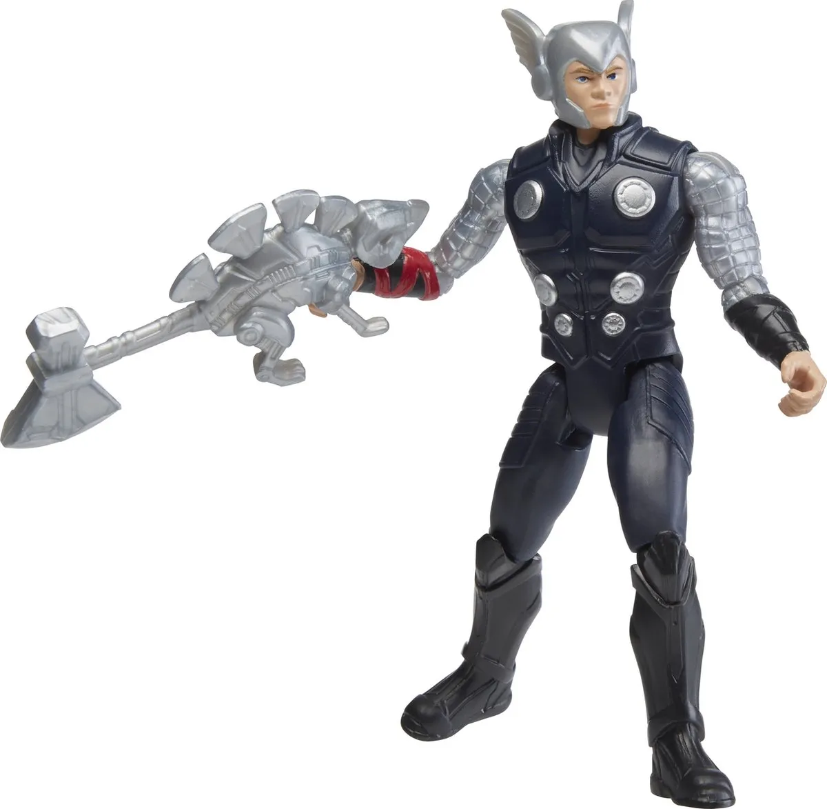 Hasbro Marvel Mech Strike Mechasaurs Thor - F66735X2 - afbeelding 6 van 6