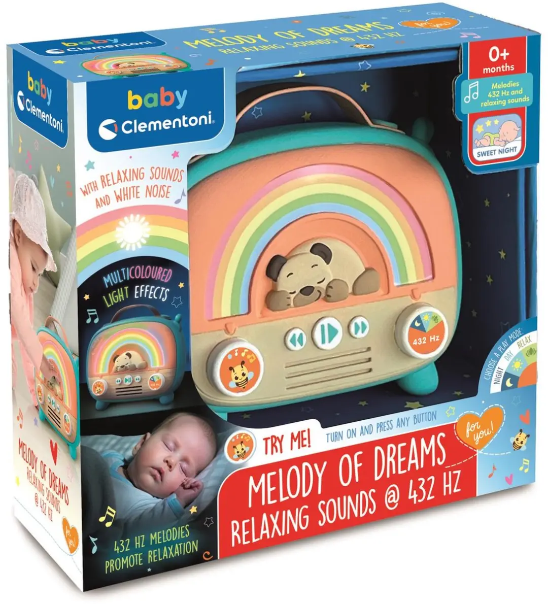 Clementoni Melody of Dreams Witte Ruis Muziekdoosje