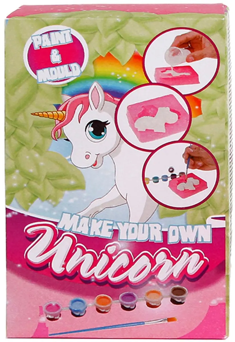 Unicorn Gips- en Schilderset Eenhoorn