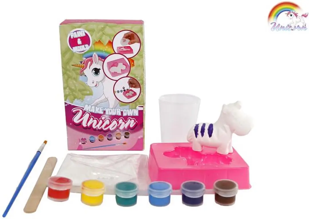 Unicorn Gips- en Schilderset Eenhoorn - afbeelding 3 van 6