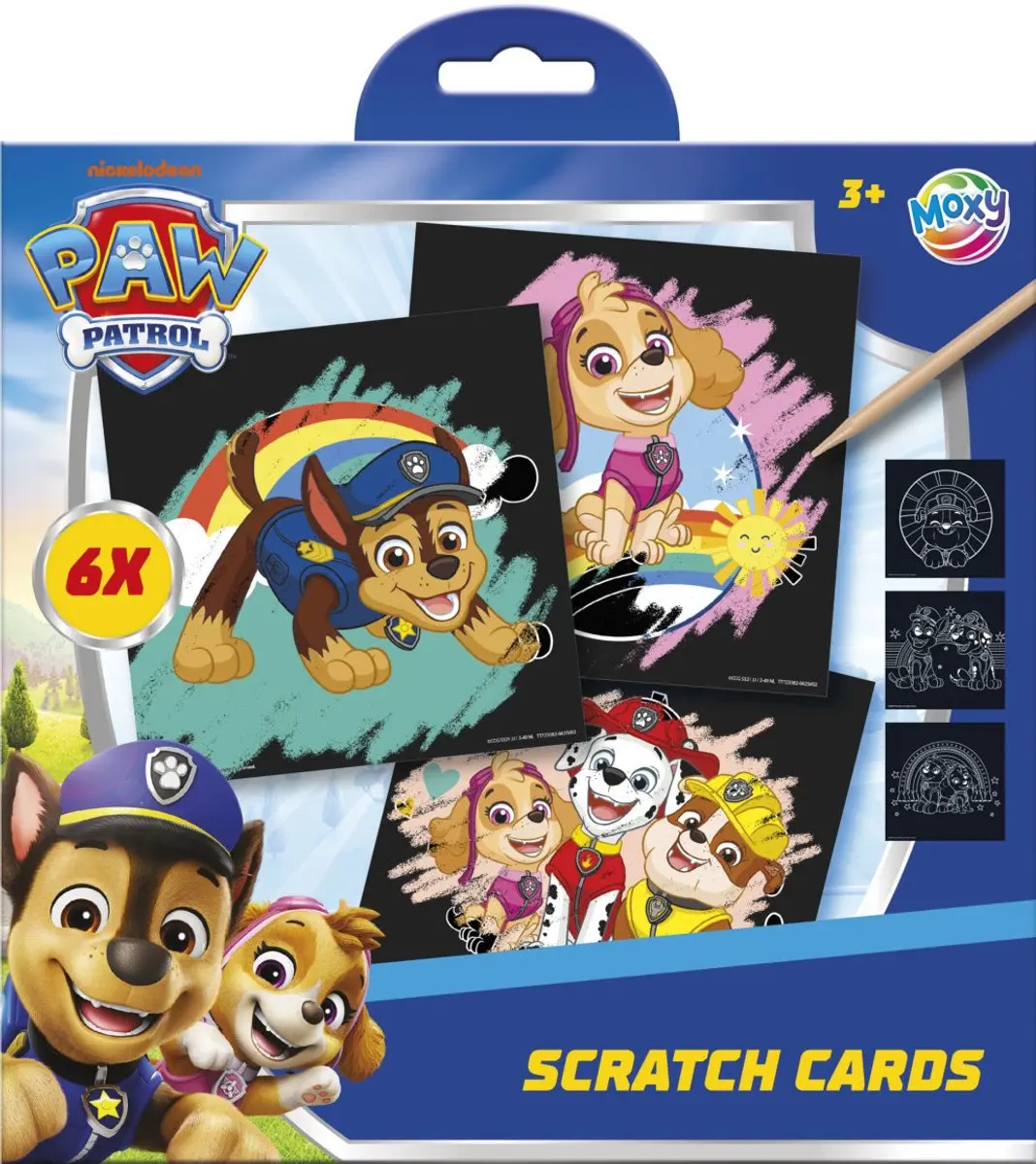 PAW Patrol Kraskaarten Set - 7 stuks - afbeelding 2 van 6
