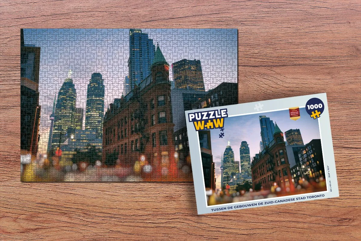 PuzzleWow Toronto Legpuzzel 1000 Stuks