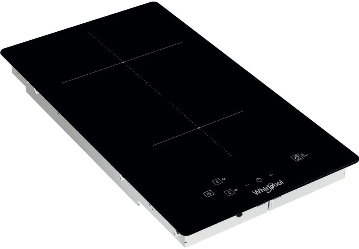 Whirlpool WS Q0530 NE Inductiekookplaat 28cm - 2 Zones - Zwart