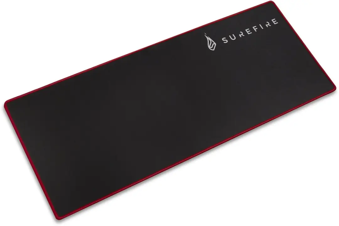 SureFire Silent Flight 680 Muismat - Zwart/Rood - afbeelding 4 van 6