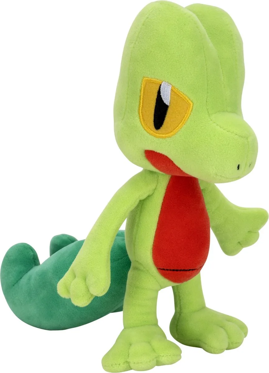 Pokémon Treecko Knuffel 20cm - Groen