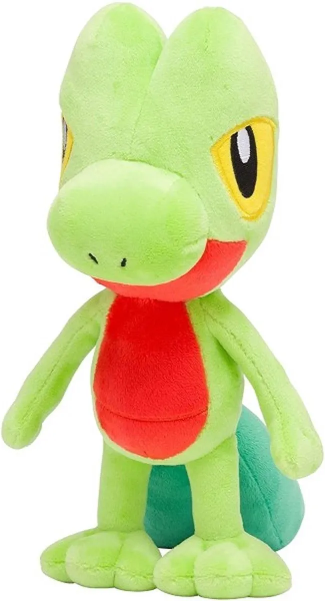 Pokémon Treecko Knuffel 20cm - Groen - afbeelding 6 van 6