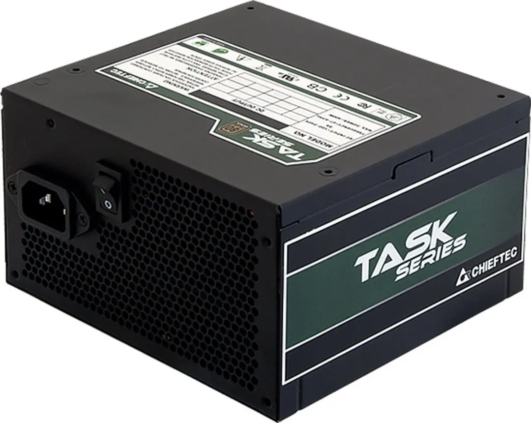 Chieftec TASK TPS-500S PC-voeding - 500W - Zwart - afbeelding 5 van 6