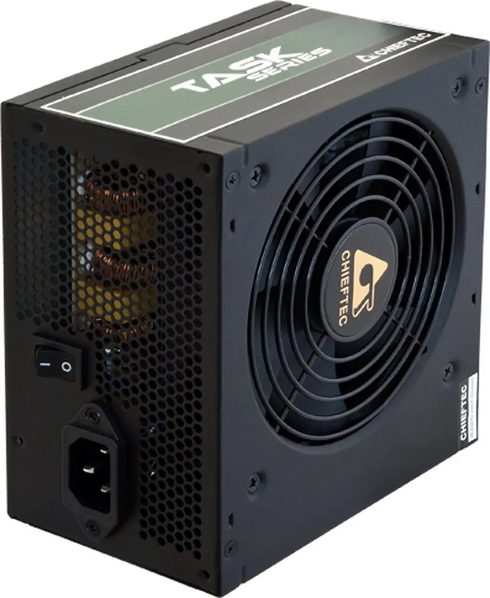 Chieftec TASK TPS-500S PC-voeding - 500W - Zwart - afbeelding 4 van 6
