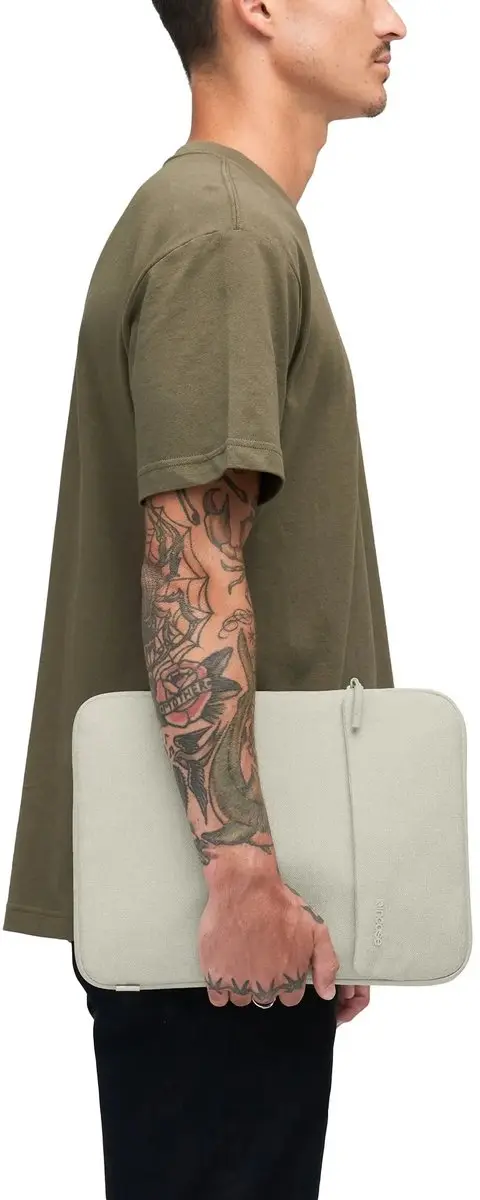 Incase Crosstown Laptophoes 14 inch - Kalksteen - afbeelding 2 van 6