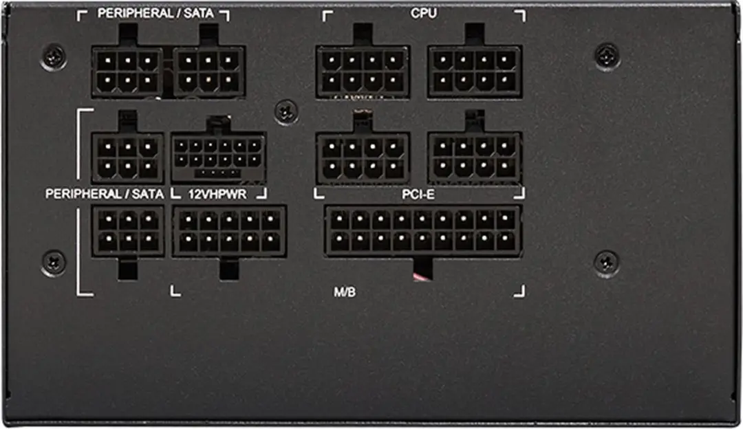 Chieftec POLARIS 3.0 PPS-1250FC-A3 Voeding - Zwart - afbeelding 3 van 6