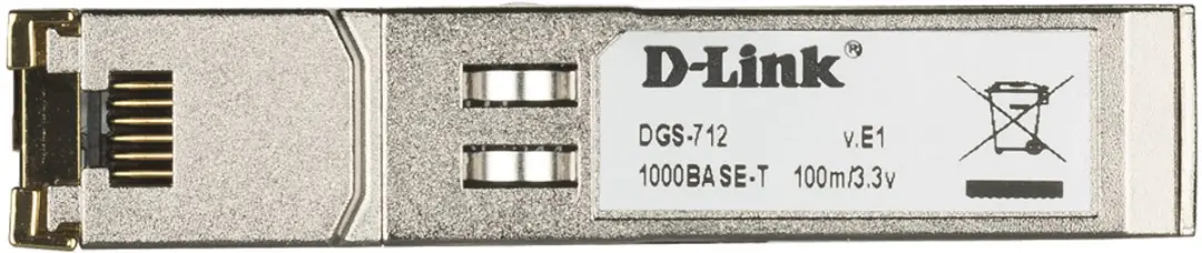 D-Link DGS-712 1000Base-T SFP Transceiver - afbeelding 2 van 3