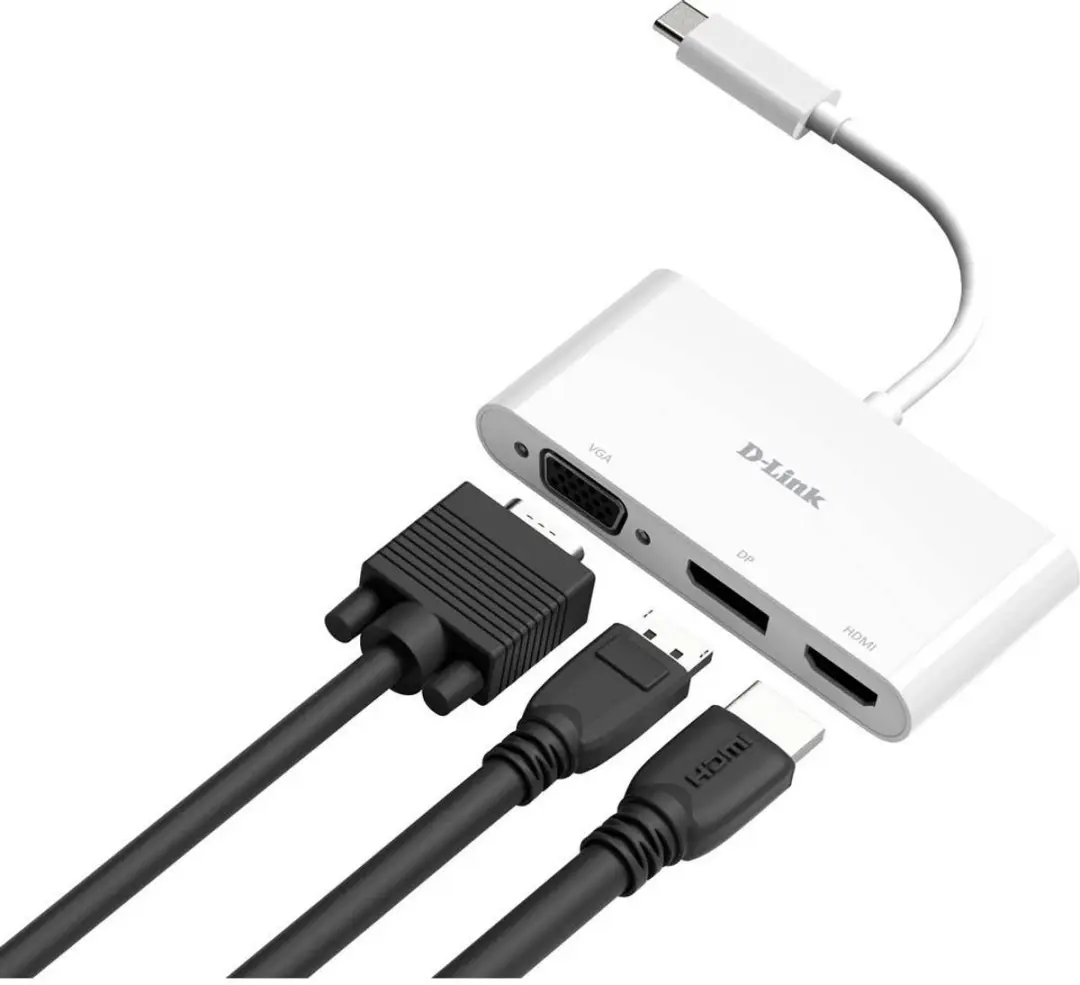 D-Link DUB-V310 USB-C Dockingstation - Wit - afbeelding 6 van 6