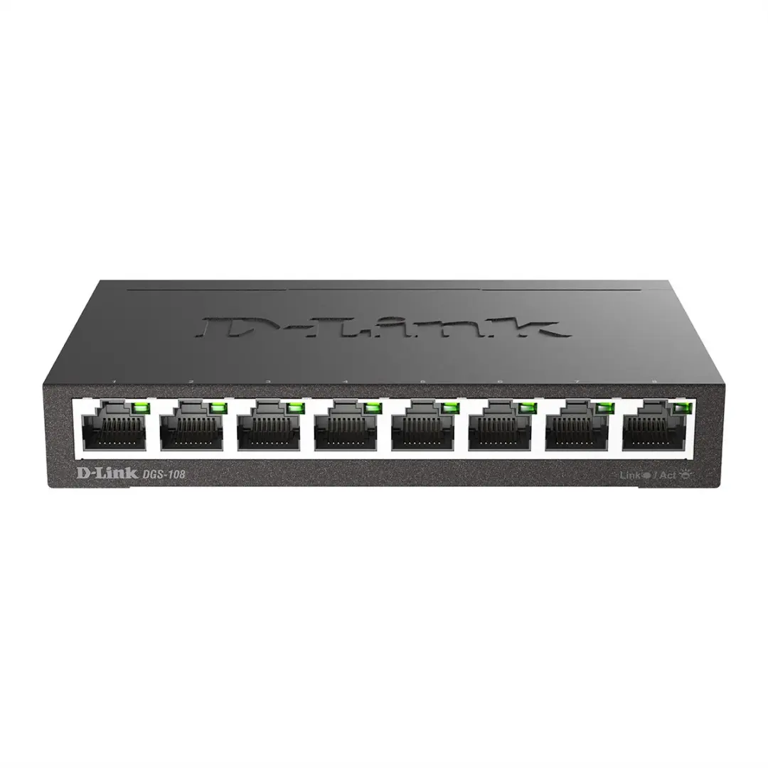 D-Link DGS-108 Netwerkswitch